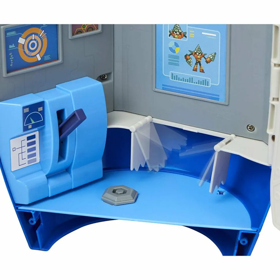Megaman: Fully Charged - Buster Lab Transforming Playset (14 Pieces)