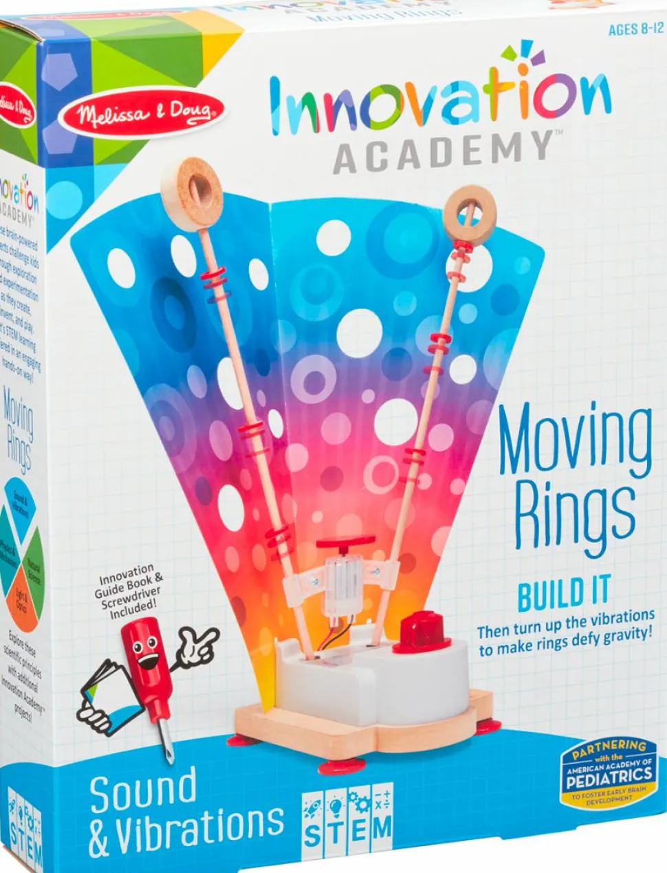 Melissa and Doug - Innovation Academy Moving Rings Build-It Playset