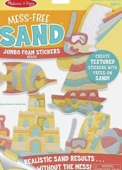 Melissa and Doug - Mess Free Beach Sand Foam Stickers