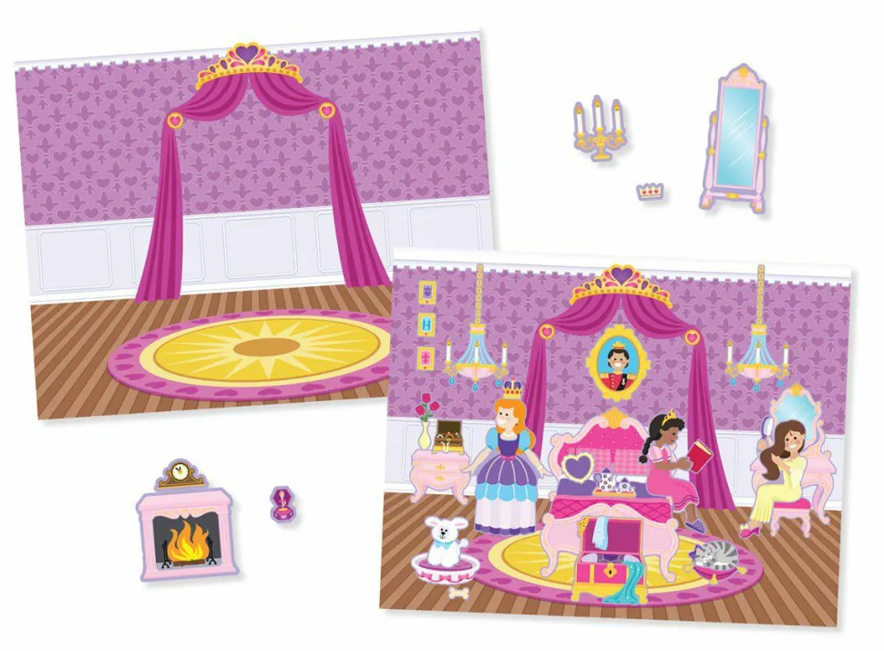 Melissa and Doug - Reusable Stickers (Castle)