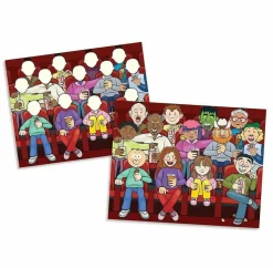 Melissa and Doug - Reusable Sticker Pad (Face It!)