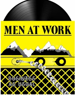 Men At Work - Business As Usual LP Vinyl Record