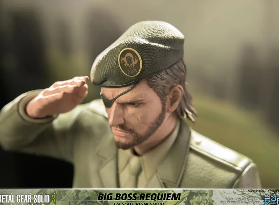 Metal Gear Solid 3: Snake Eater - Big Boss Requiem 1/4th Scale Statue