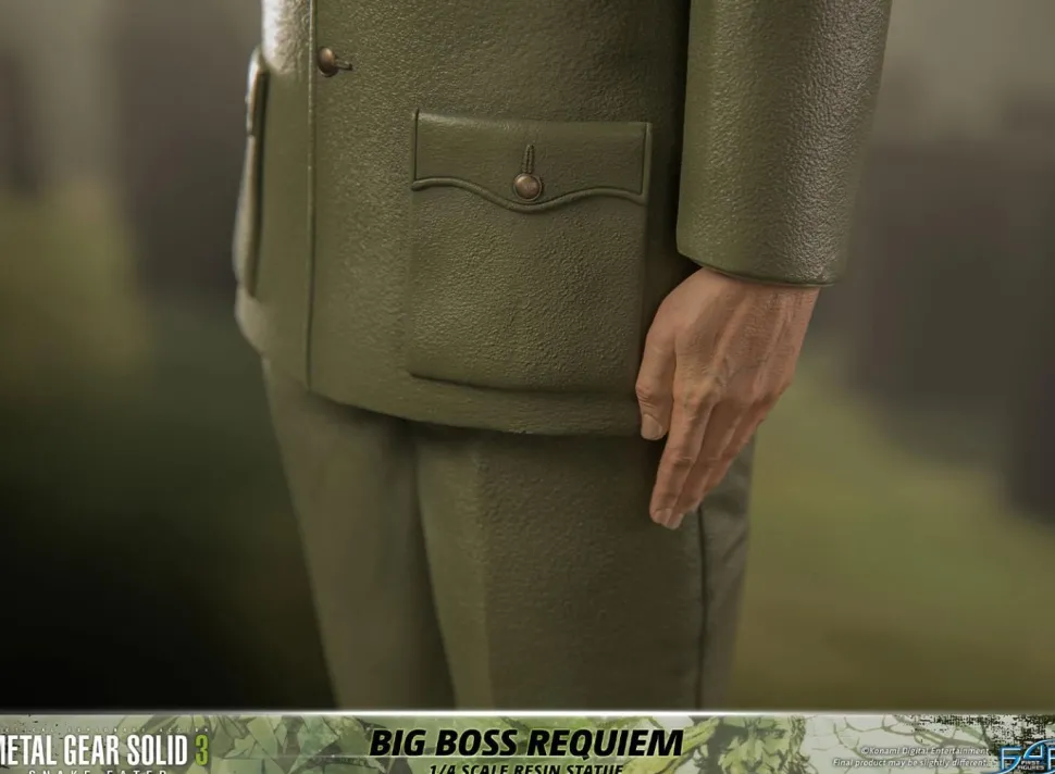 Metal Gear Solid 3: Snake Eater - Big Boss Requiem 1/4th Scale Statue