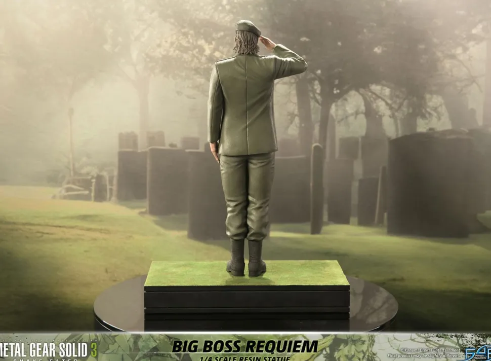 Metal Gear Solid 3: Snake Eater - Big Boss Requiem 1/4th Scale Statue