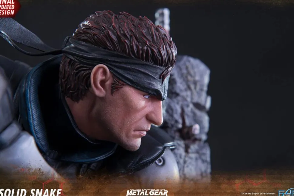 Metal Gear Solid - Solid Snake 17" Statue
