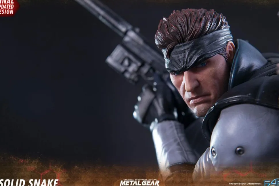 Metal Gear Solid - Solid Snake 17" Statue