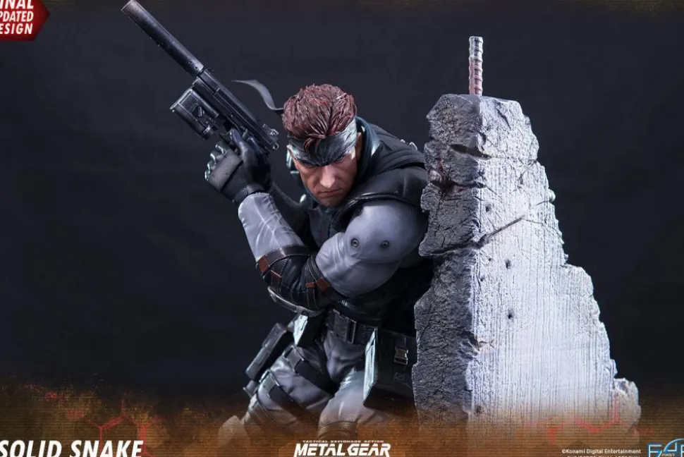 Metal Gear Solid - Solid Snake 17" Statue