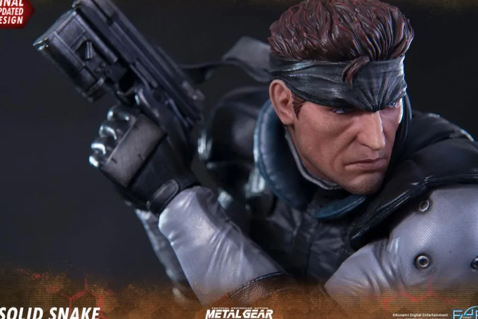 Metal Gear Solid - Solid Snake 17" Statue