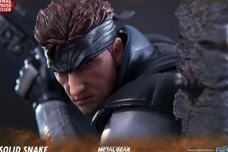 Metal Gear Solid - Solid Snake 17" Statue