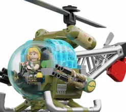 Metal Slug 3 - Helicopter Building Block Construction Set (344 Pieces)