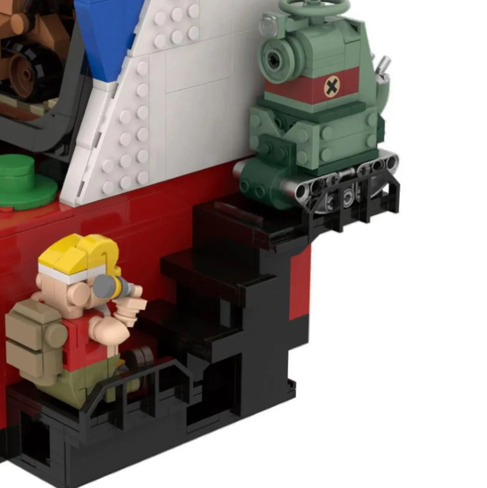Metal Slug 3 - Neo Geo Arcade Machine Deluxe Building Block Construction Set (1601 Pieces)