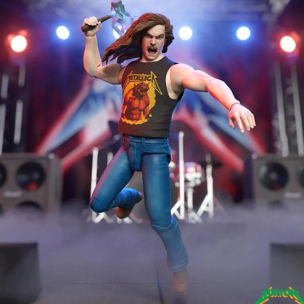 Metallica - Cliff Burton (Superhero Poster) Ultimates! 7" Scale Action Figure (Wave 2)