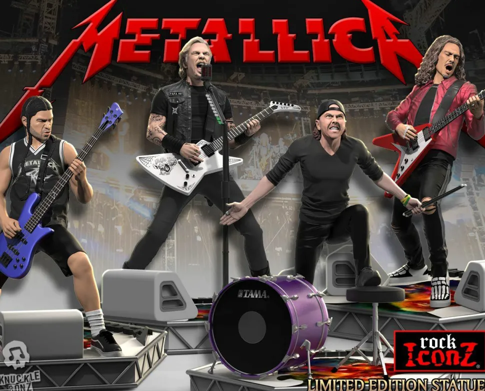 Metallica - Hardwired... to Self-Destruct Rock Iconz 1/9th Scale Statue Bundle (Set of 4)