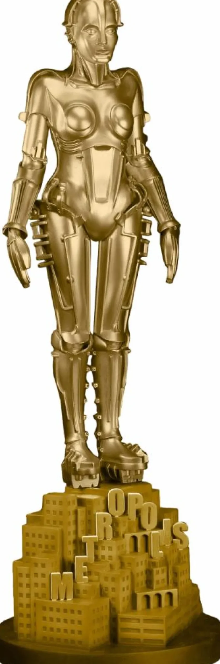 Metropolis (1927) - Maschinenmensch (Gold Version) 1/4th Scale Statue