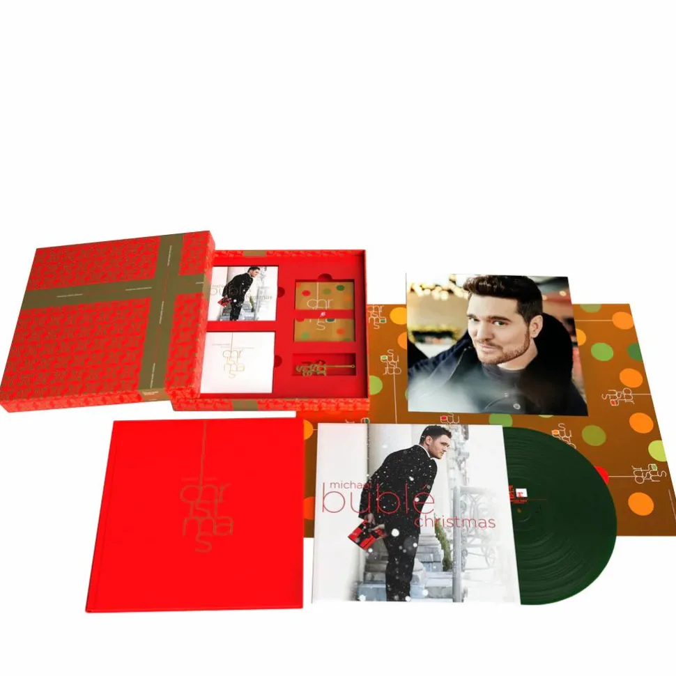 Michael Bublé - Christmas 10th Anniversary Super Deluxe LP 2CD & DVD Vinyl Record Box Set