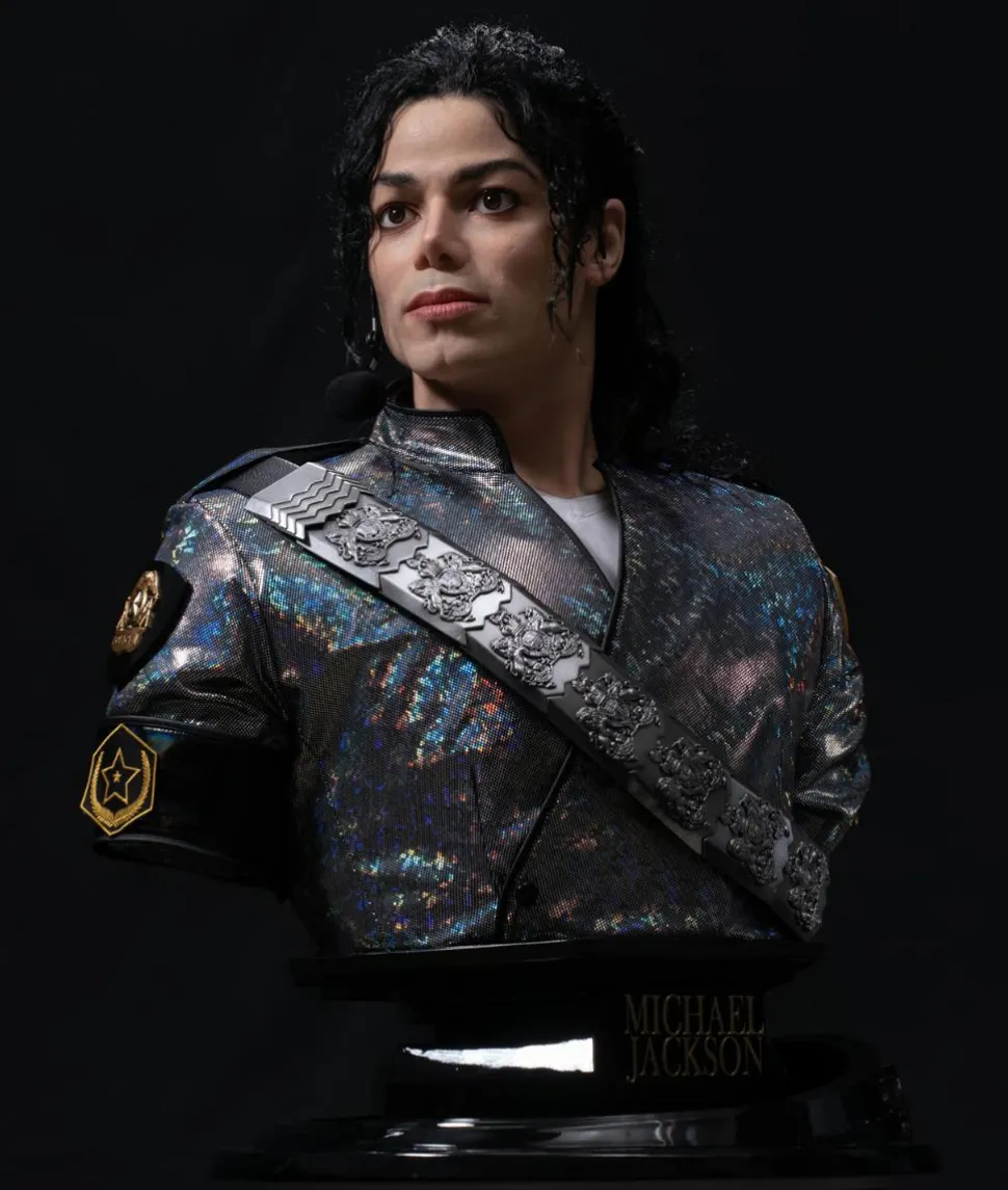 Michael Jackson - Michael Jackson (Dangerous Tour) 1:1 Scale Life-Size Bust