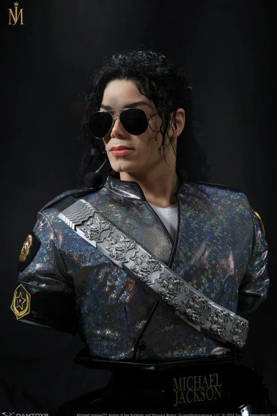 Michael Jackson - Michael Jackson (Dangerous Tour) 1:1 Scale Life-Size Bust
