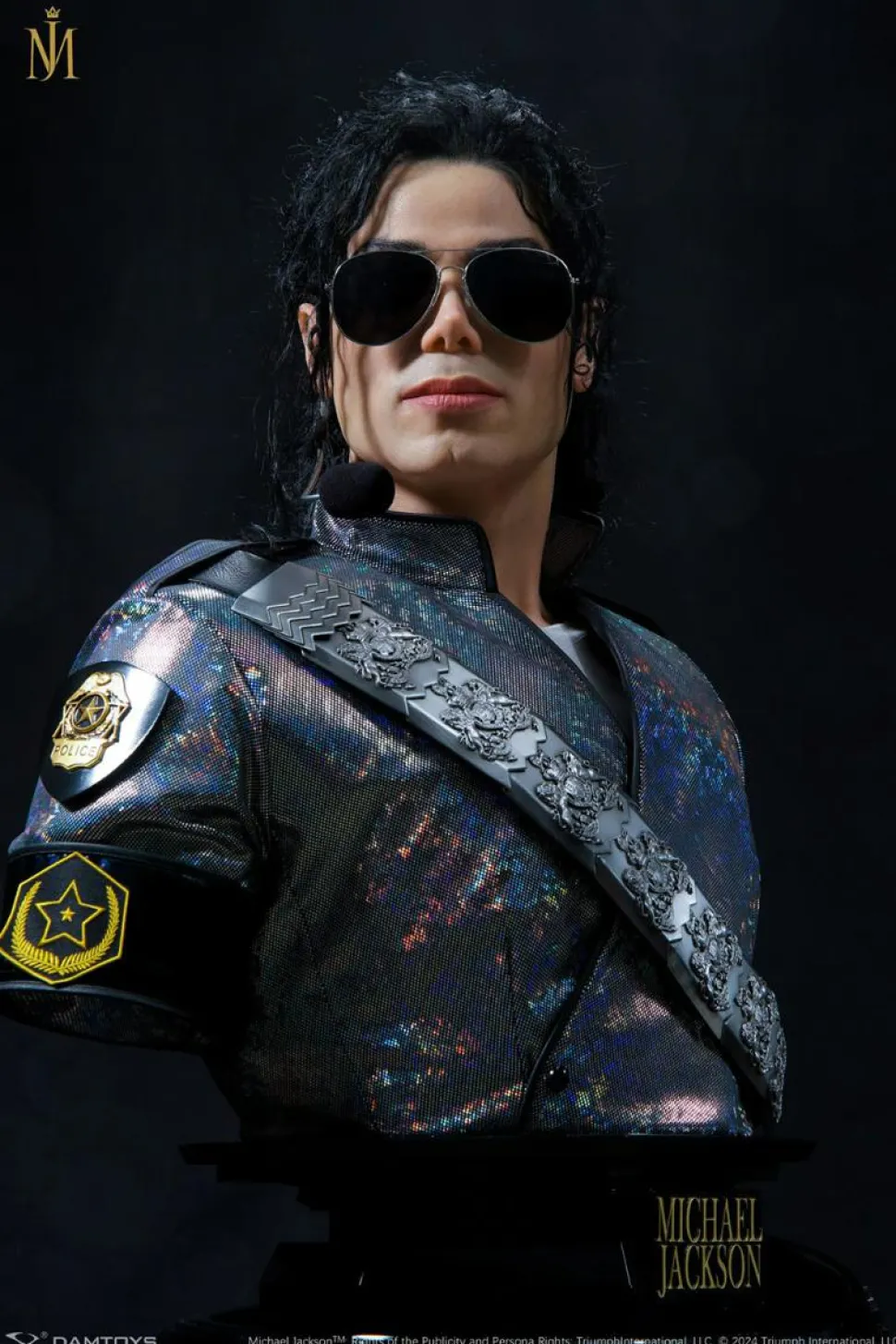 Michael Jackson - Michael Jackson (Dangerous Tour) 1:1 Scale Life-Size Bust