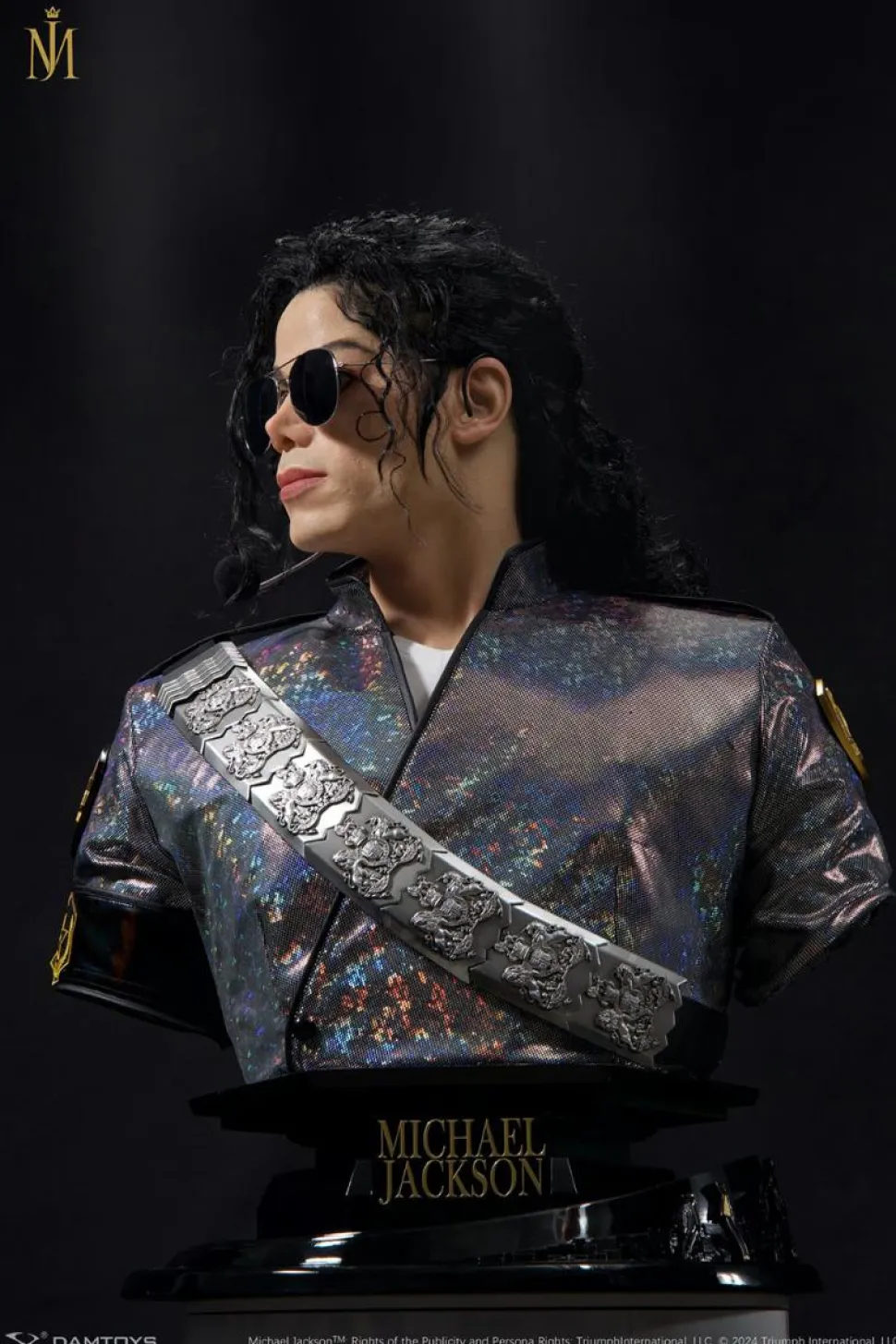 Michael Jackson - Michael Jackson (Dangerous Tour) 1:1 Scale Life-Size Bust