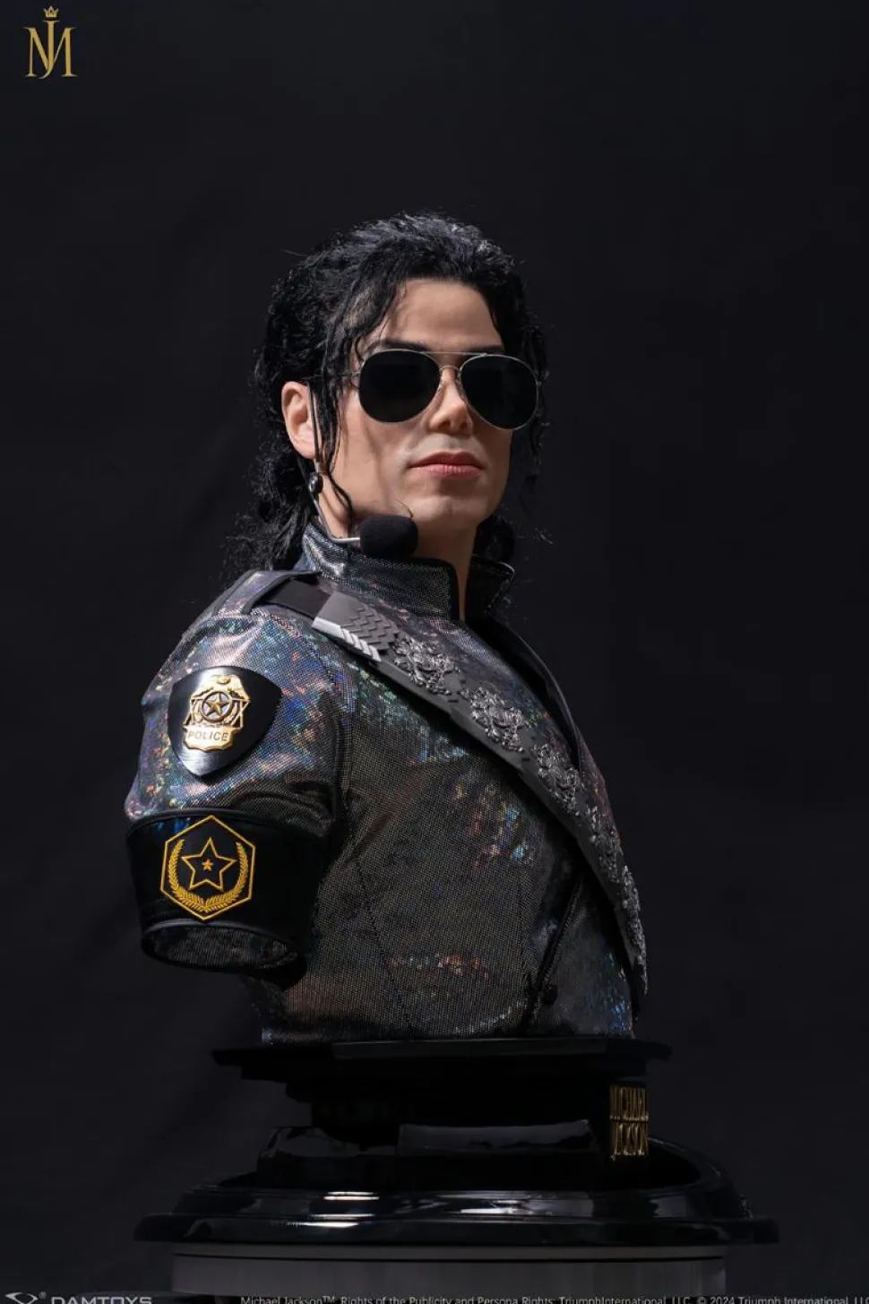 Michael Jackson - Michael Jackson (Dangerous Tour) 1:1 Scale Life-Size Bust