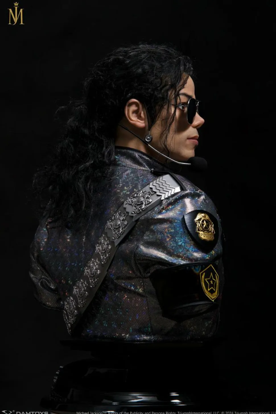 Michael Jackson - Michael Jackson (Dangerous Tour) 1:1 Scale Life-Size Bust