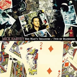 Mick Harvey - One Man's Treasure / Two of Diamonds 2xLP Vinyl Record (Gold & Red Coloured Vinyl)