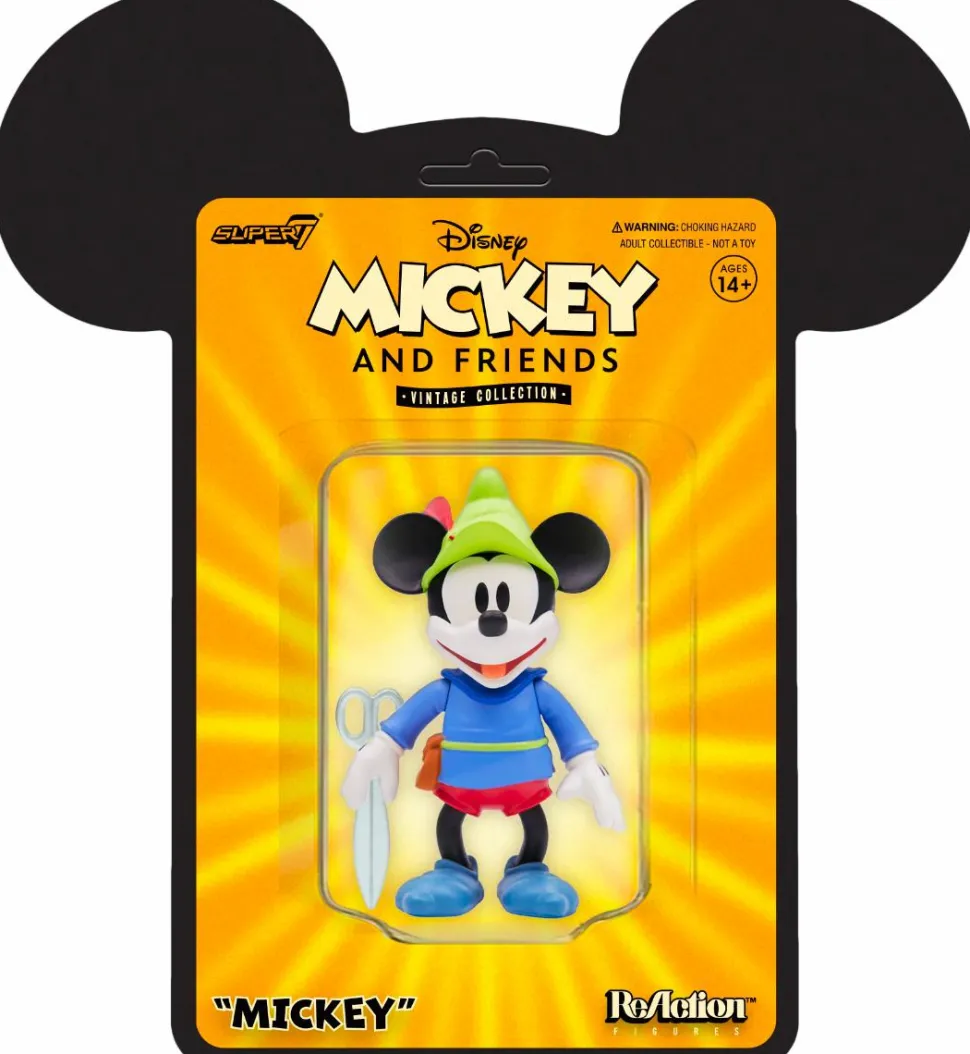 Mickey and Friends - Mickey Mouse Brave Little Tailor Vintage Collection ReAction 3.75” Action Figure