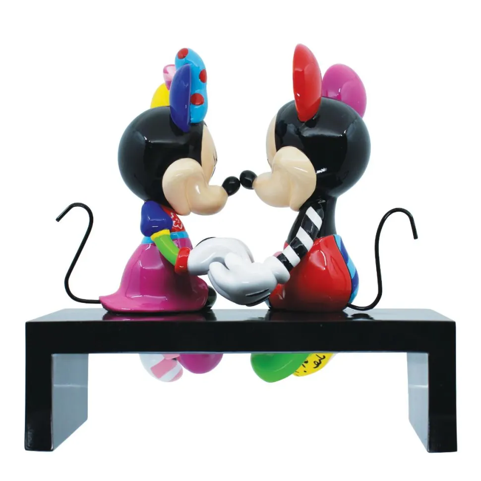 Mickey Mouse - Mickey Mouse & Minnie Mouse 6" Statue by Romero Britto