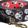 Mickey Mouse - Reversible Mickey Print Faux Leather Bag Strap