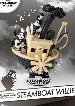 Mickey Mouse - Steamboat Willie D-Stage 6” Statue