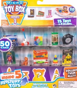 Micro Toy Box - Miniature Collectibles Series 1 (15 Pieces)