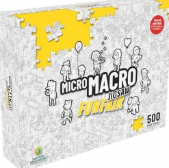 MicroMacro: Crime City - Funfair 500 Piece Jigsaw Puzzle