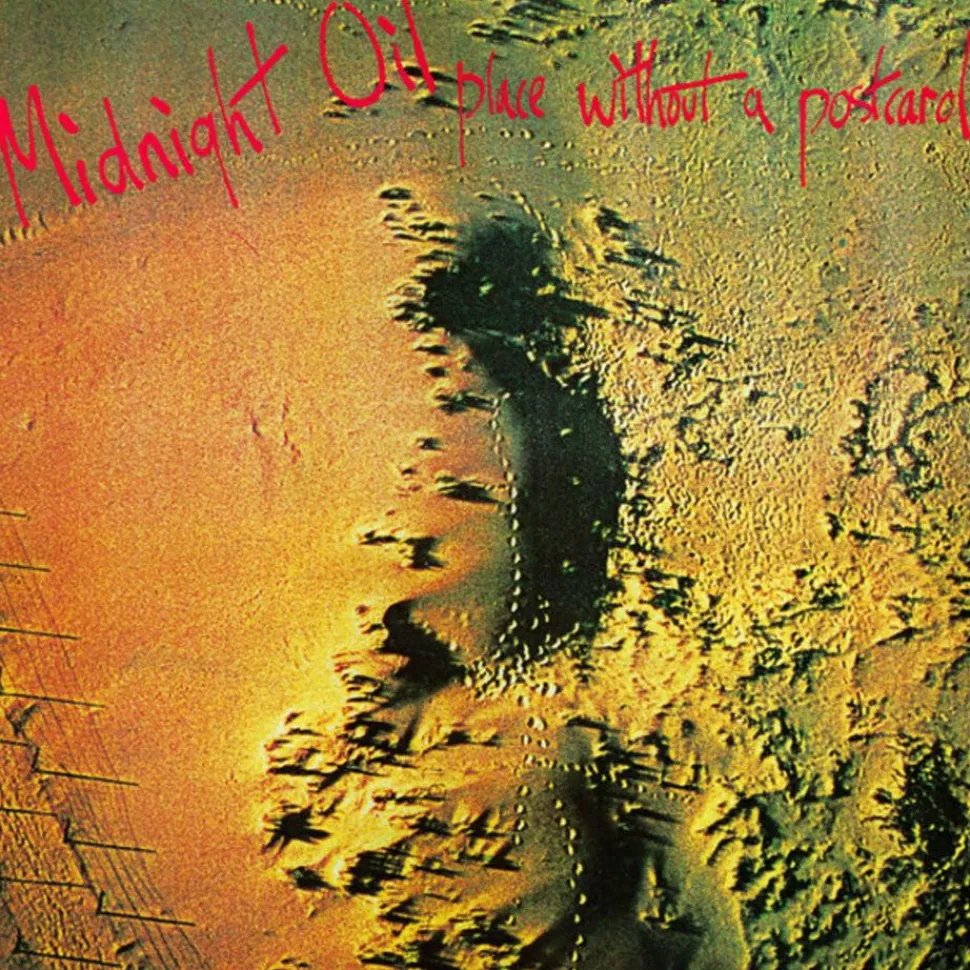 Midnight Oil - Place Without A Postcard LP Vinyl Record