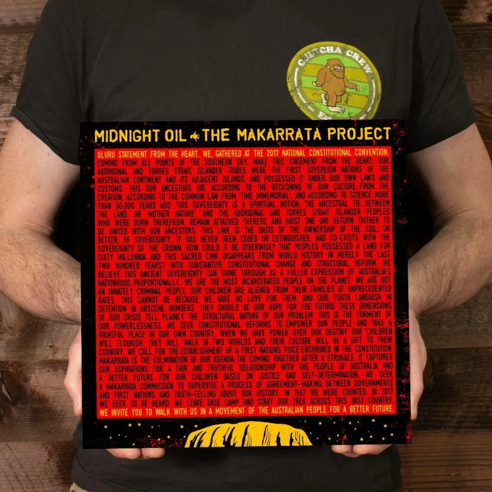Midnight Oil - The Makarrata Project LP Vinyl Record (Yellow Coloured Vinyl)