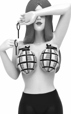 Mighty Jaxx - Booby Trap 8" Statue by Henn Kim