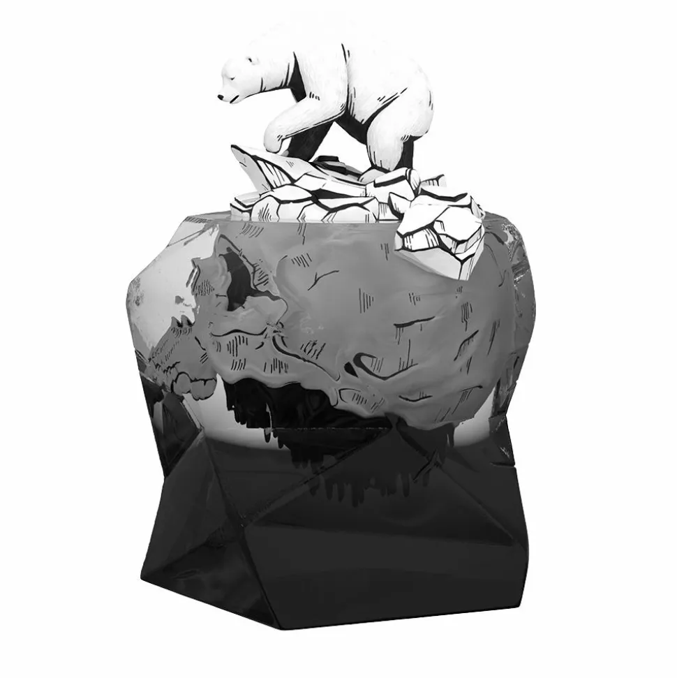 Mighty Jaxx - Global Warning (Inked Edition) 8" Statue by Kerby Rosanes