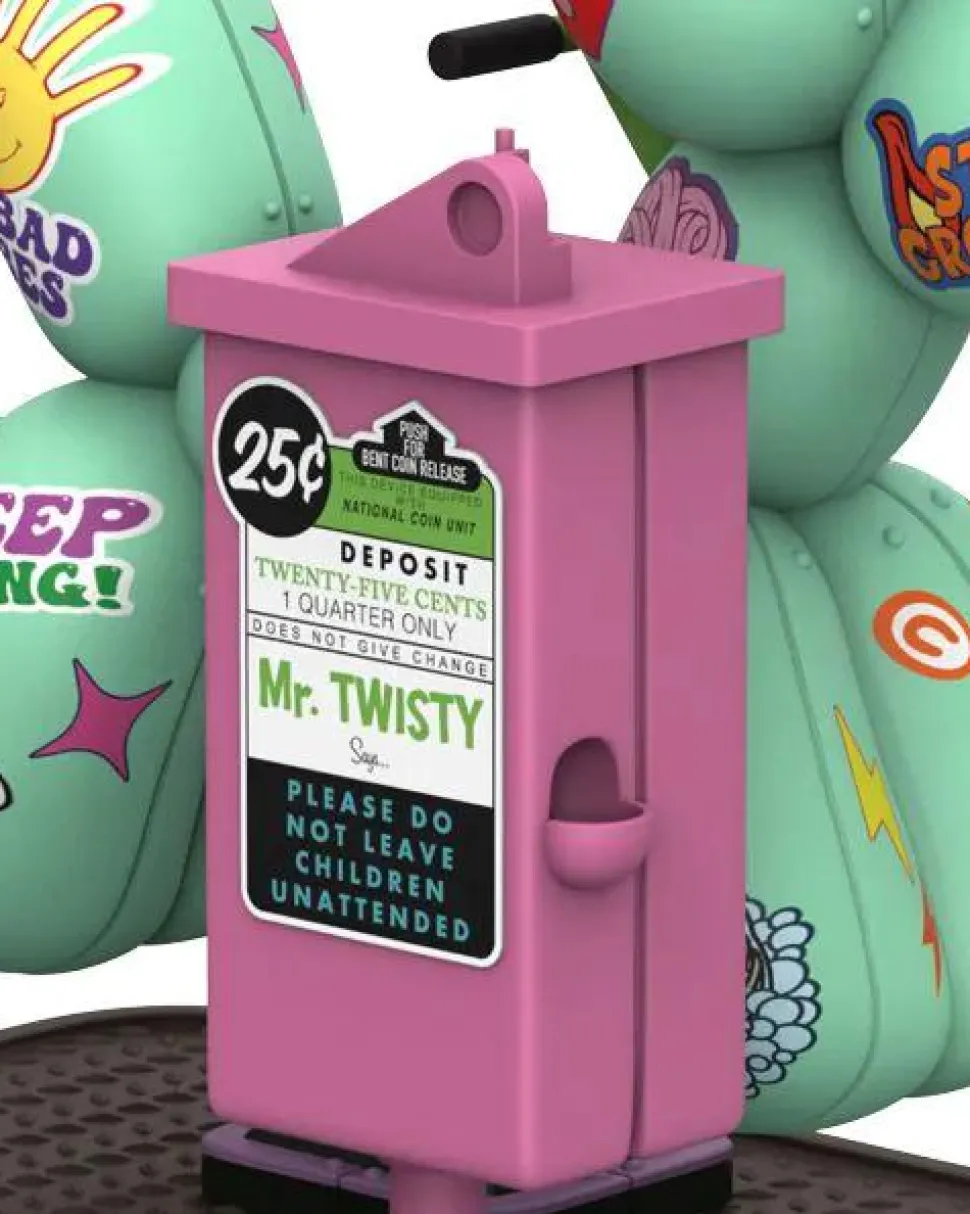 Mighty Jaxx - Mr. Twisty (Vandalized Edition) 9" Vinyl Figure by Jason Freeny