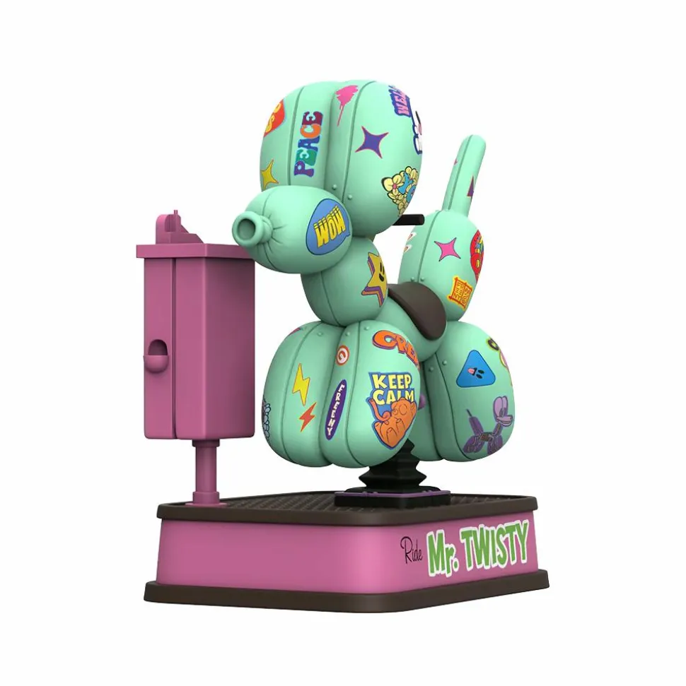 Mighty Jaxx - Mr. Twisty (Vandalized Edition) 9" Vinyl Figure by Jason Freeny