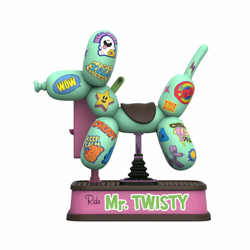 Mighty Jaxx - Mr. Twisty (Vandalized Edition) 9" Vinyl Figure by Jason Freeny