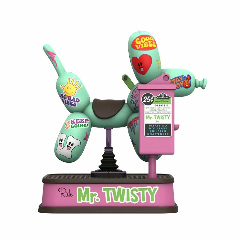 Mighty Jaxx - Mr. Twisty (Vandalized Edition) 9" Vinyl Figure by Jason Freeny