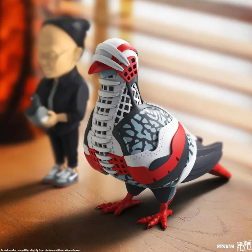 Mighty Jaxx - Pigeon in Flight 8" Vinyl Figure by Jeff Staple