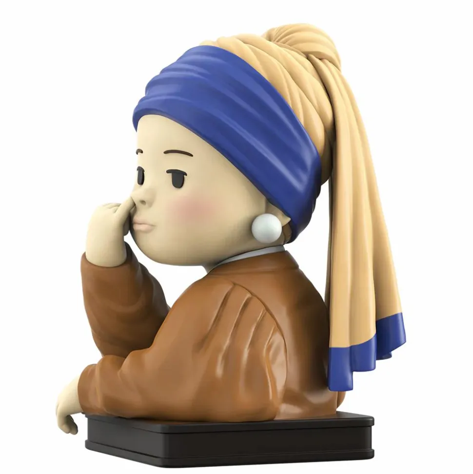 Mighty Jaxx - The Art of Picking: Girl with a Pearl Earring 7.5" Vinyl Figure by Po Yun Wang