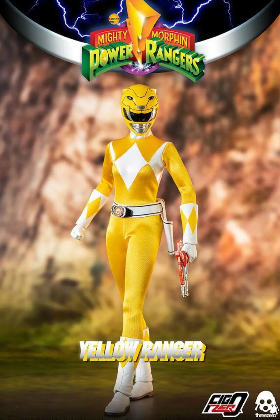 Mighty Morphin Power Rangers - Yellow Ranger 1/6th Scale Action Figure
