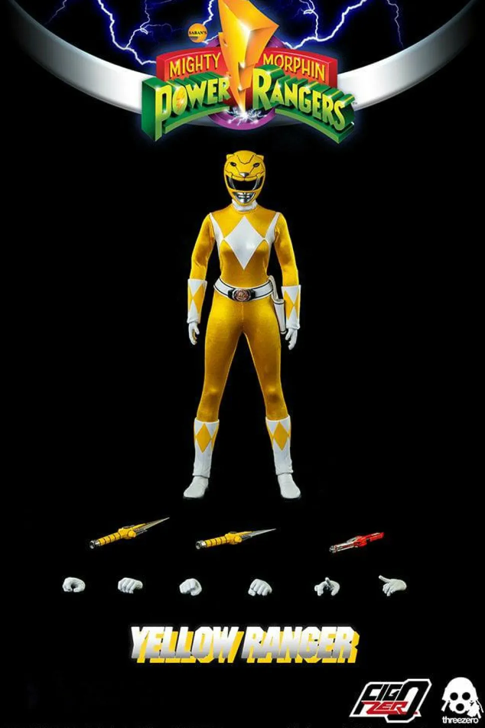 Mighty Morphin Power Rangers - Yellow Ranger 1/6th Scale Action Figure