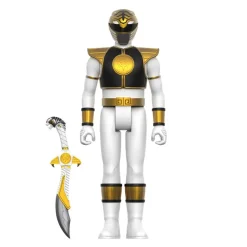 Mighty Morphin Power Rangers - White Ranger ReAction 3.75” Action Figure