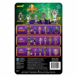 Mighty Morphin Power Rangers - White Ranger ReAction 3.75” Action Figure