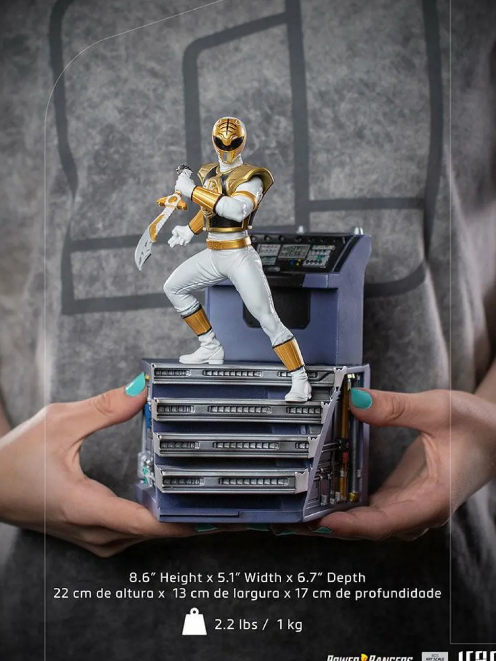 Mighty Morphin Power Rangers - White Ranger 1/10th Scale Statue