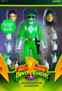 Mighty Morphin' Power Rangers - Green Ranger Glow-in-the-Dark Ultimates! 7" Scale Action Figure (Wave 5)