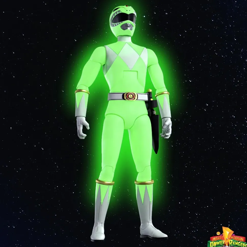 Mighty Morphin' Power Rangers - Green Ranger Glow-in-the-Dark Ultimates! 7" Scale Action Figure (Wave 5)